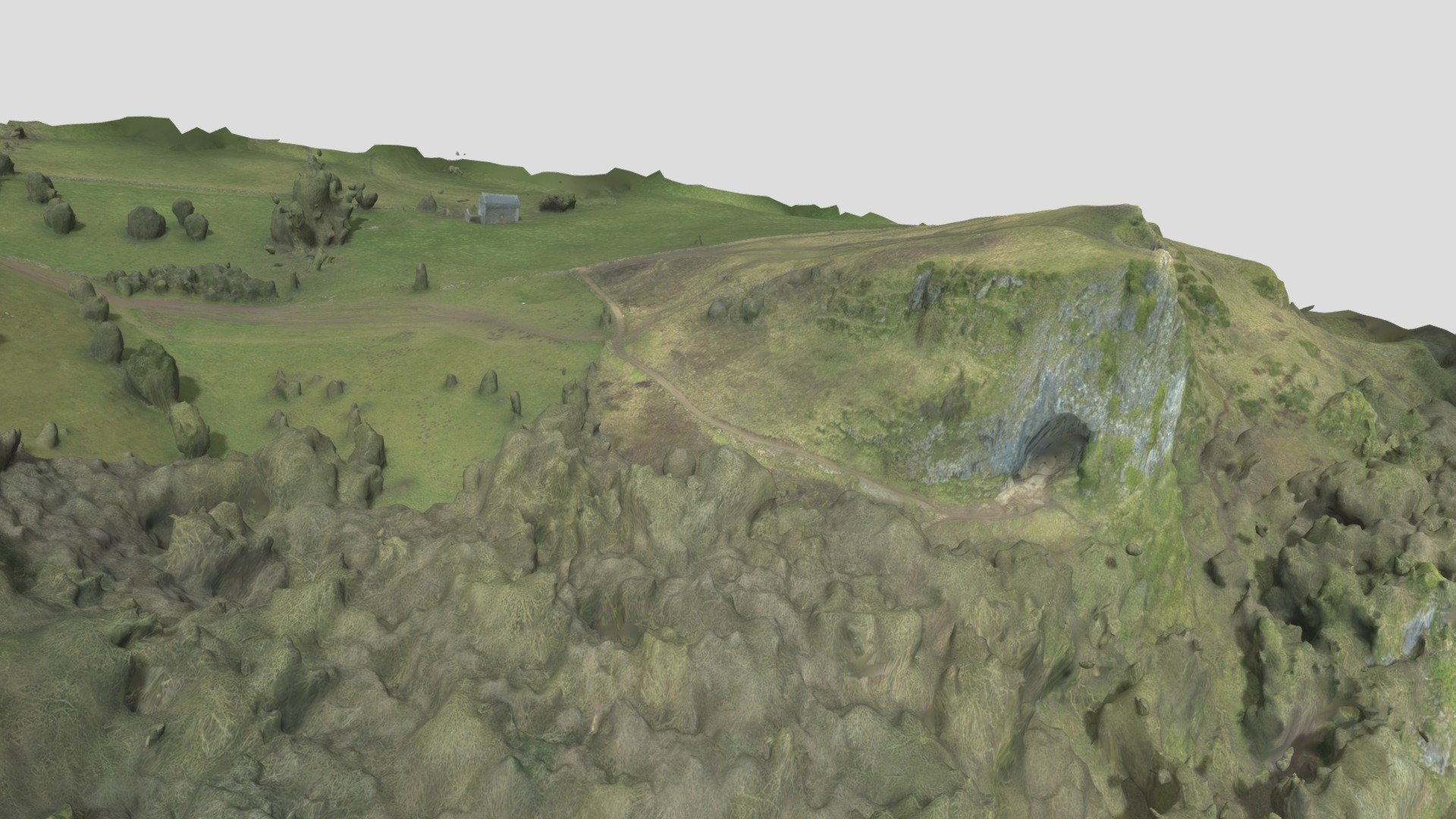 Tors Cave, Peak District - Download Free 3D model by Shiro Morturn ...