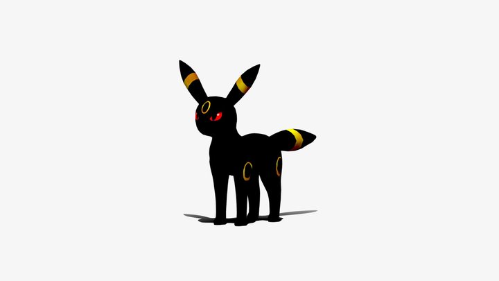 Umbreon - Pokemon 3D Model