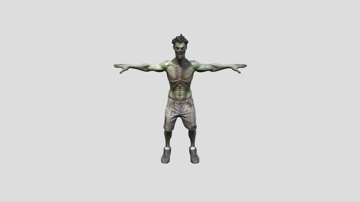 zombie model 3D Model