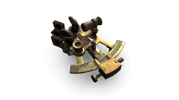 Brass Sextant – Free 3D Model STL