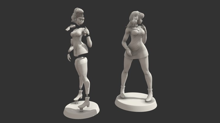 Daphne Blake STL 3D Model