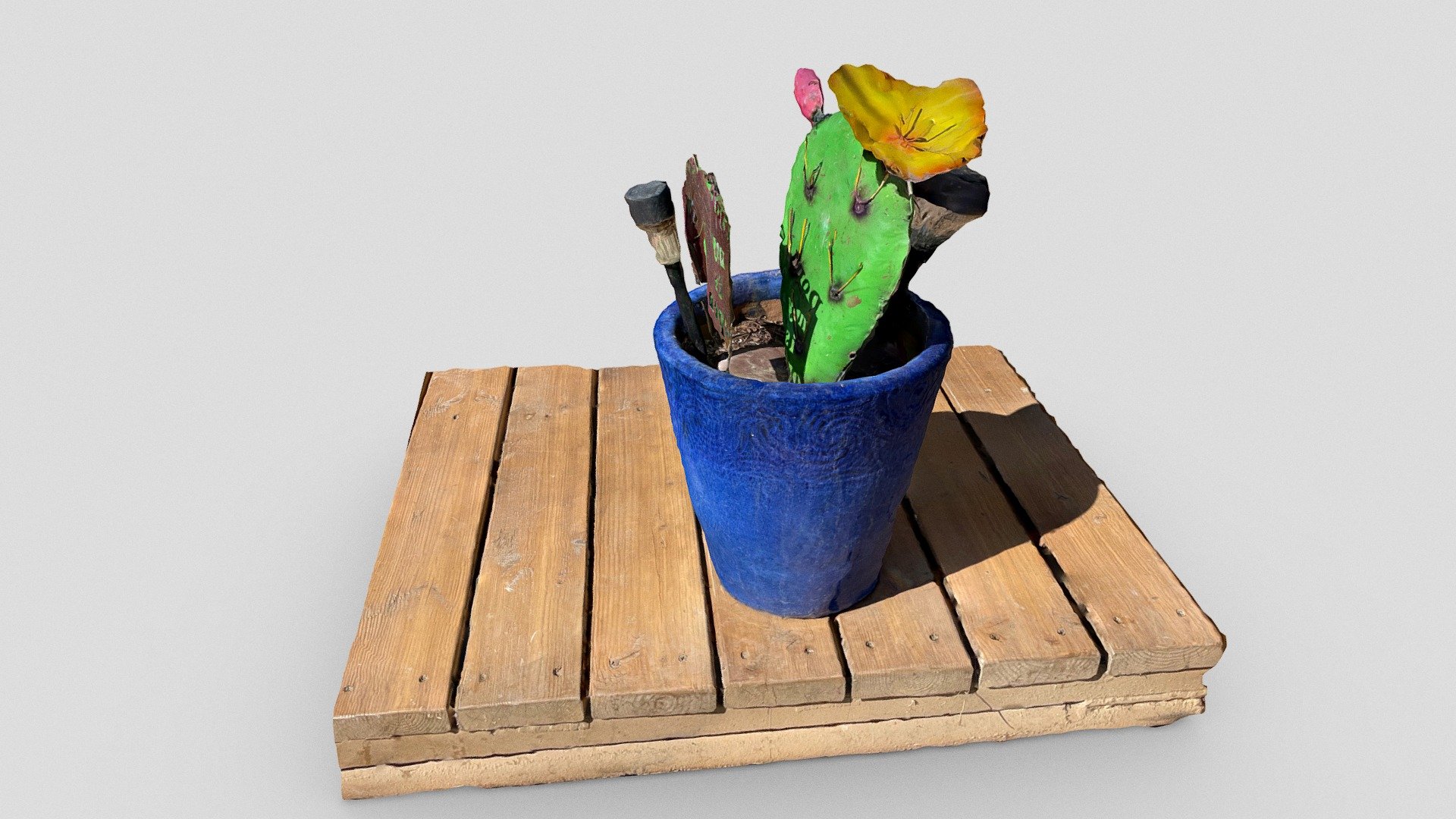 Day 278: Metal cactus - 1scanaday