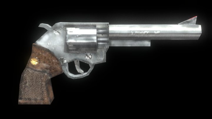 PSX 357 Magnum Revolver – Free 3D Model STL