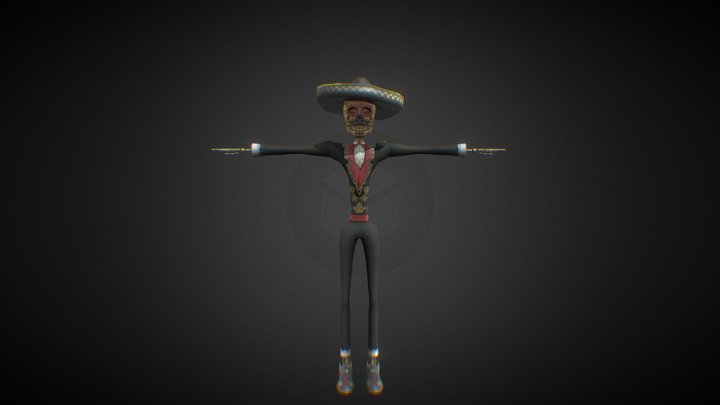 MetaZoo Mariachi Band - Skin 3D Model