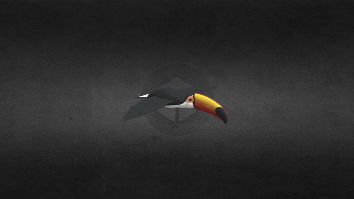 TekuTeku : Fishing Adventure - Toucan 3D Model