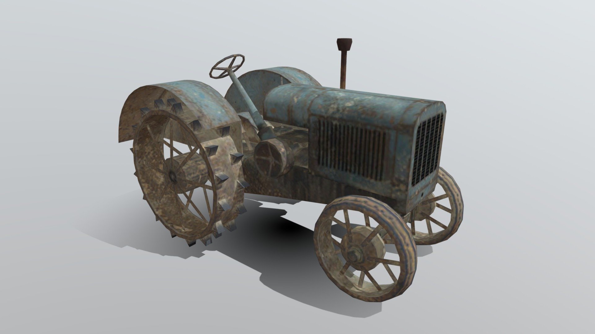 Tractor - Download Free 3D model by ater.studio [7f8da97] - Sketchfab