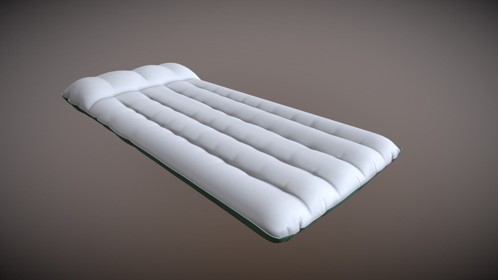 Inflatable Air Mattress Lowpoly 3D model Buy Royalty Free 3D model by gustavosept [7f8e0be