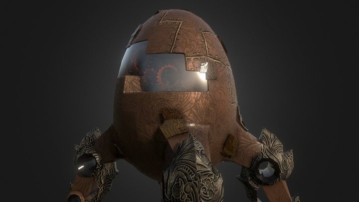 Roboegg 3D Model