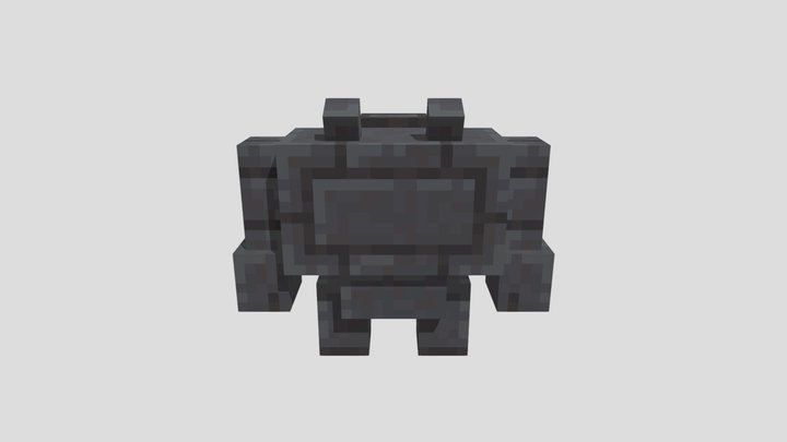 Netherite golem 3D Model