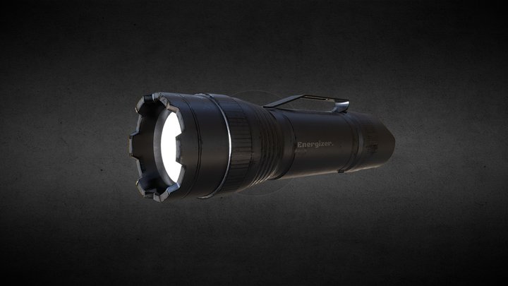 Energizer Flashlight 3D Model