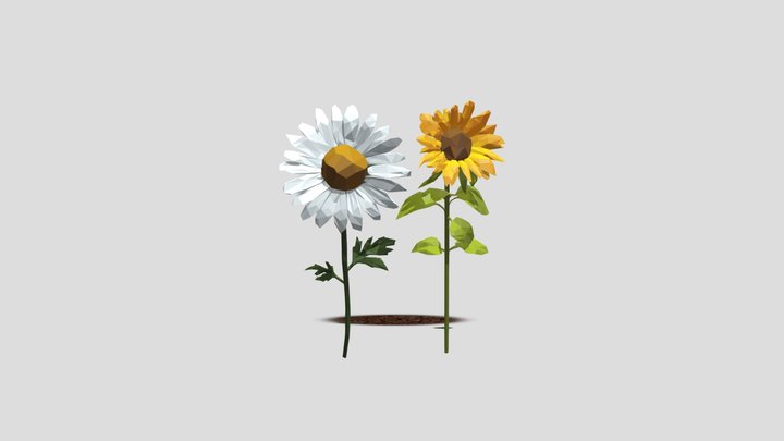flower-ofiya 2 okk 3D Model