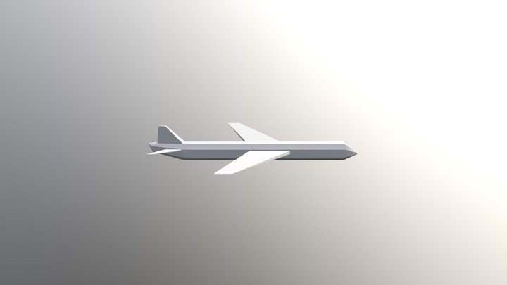 Airplane 2 3D Model