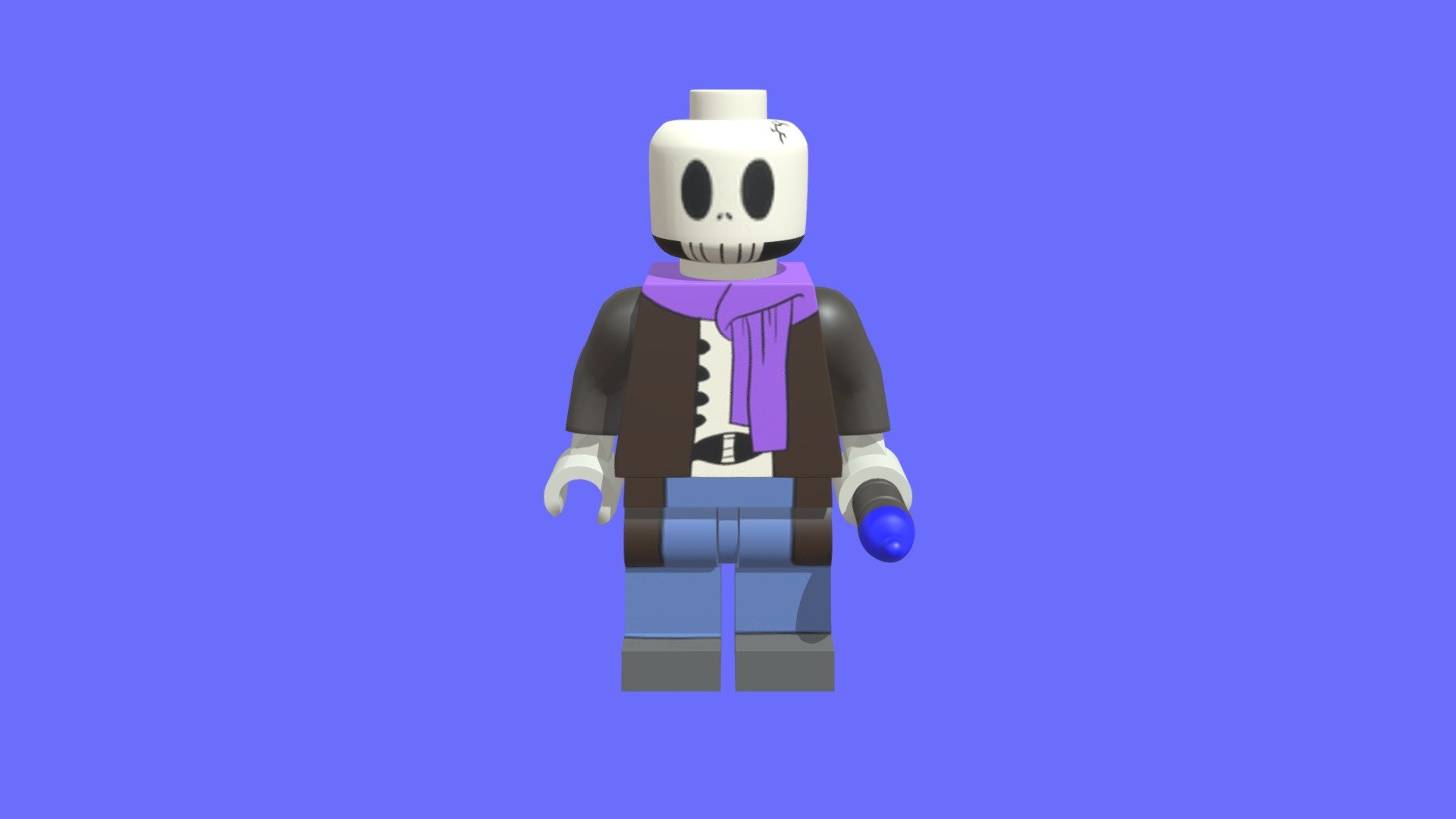 Bonehead Minifig - 3D model by boneheadillustration [7f9226e] - Sketchfab