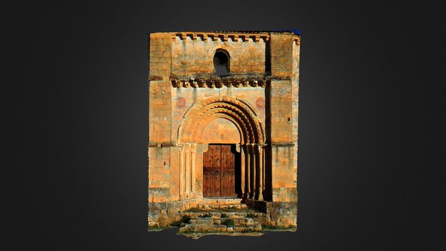 Puerta Oeste Iglesia de la Vera Cruz - Segovia 3D Model