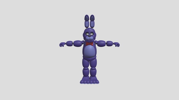 Bonnie-fnaf-1 3D Model