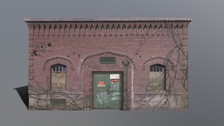 Brick Substation – Modello 3D gratuito STL