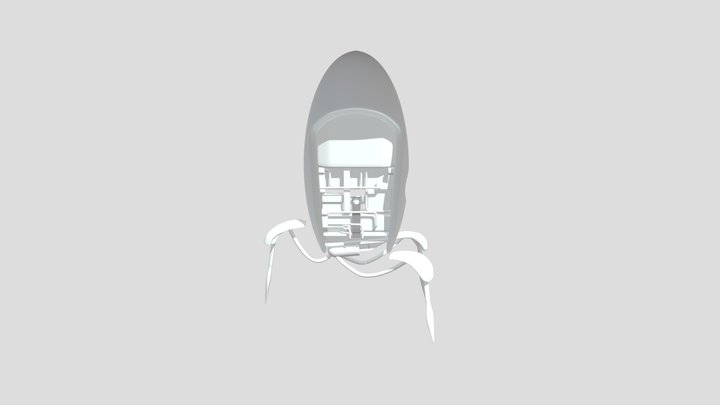 Portal 2 Turret - De Ridder Jonas 3D Model