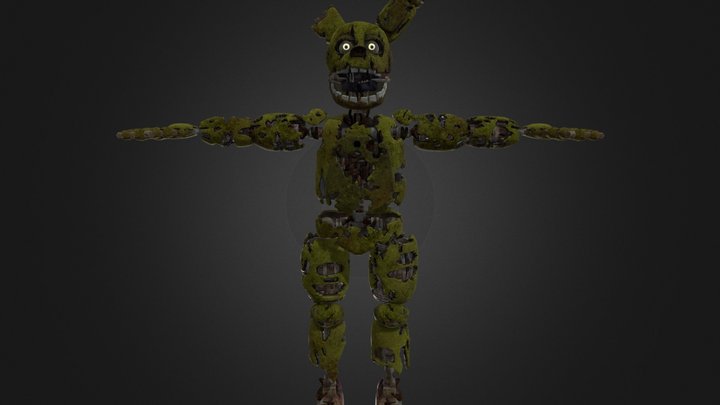 FNaF 3 - A 3D model collection by jayboe1123 - Sketchfab