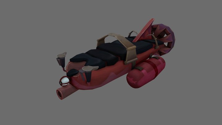 Submarine 3D Model