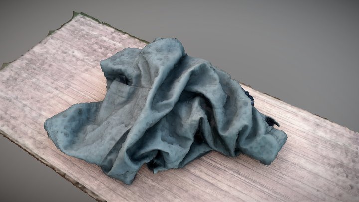Crumpled Clothes: 3D Scan Reference 3D Model