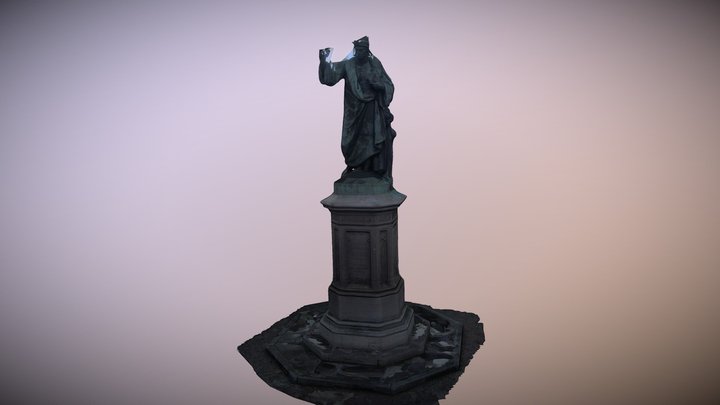 Laurens Janszoon Coster 3D Model