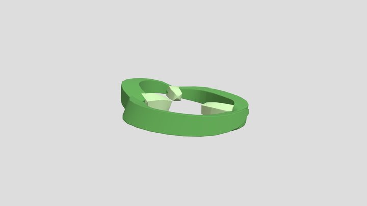 pepper green slice – Kostenloses 3D-Modell STL