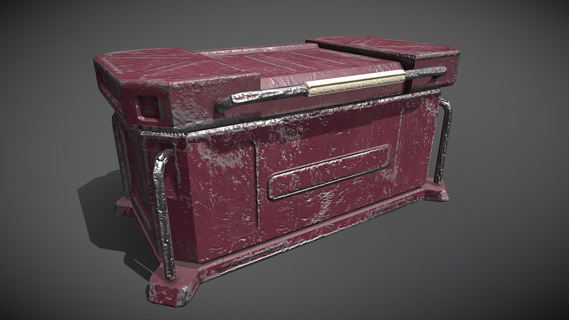 Futuristic Crate - Animated