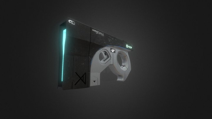 kin cleaner pistol 3D Model