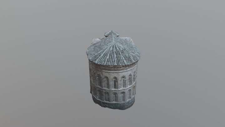 Mezquita Advance Simplified 3d Mesh V0 3D Model