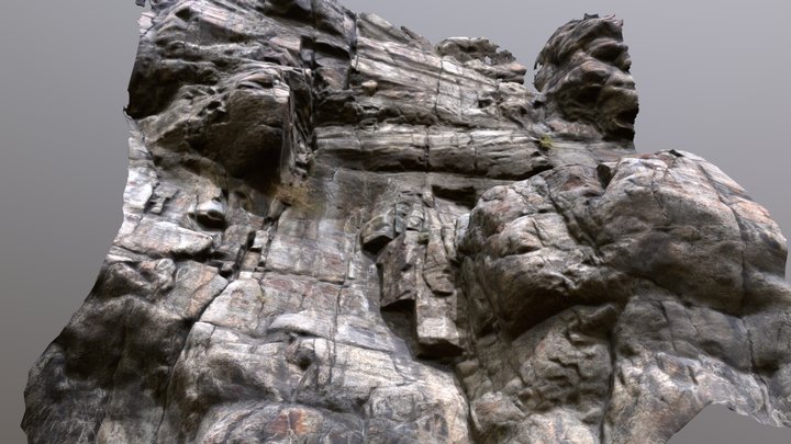 Climbing Route Test 3D Model