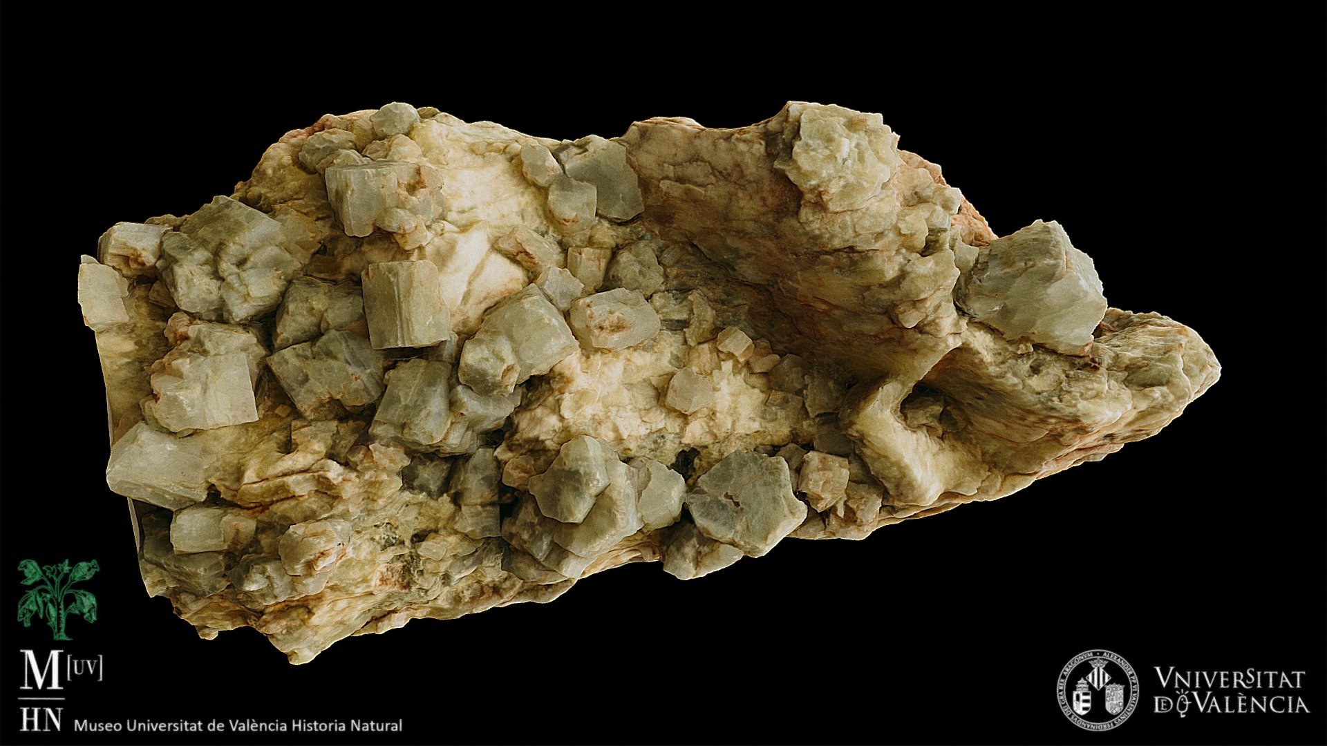 Aragonite - Download Free 3D model by Museo [UV] Historia Natural ...