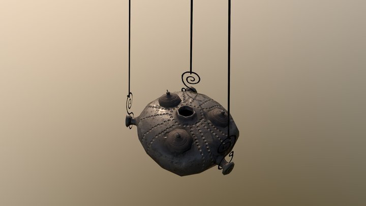 [BEYOND SKYRIM] Lamp Roscrea Optimized 3D Model