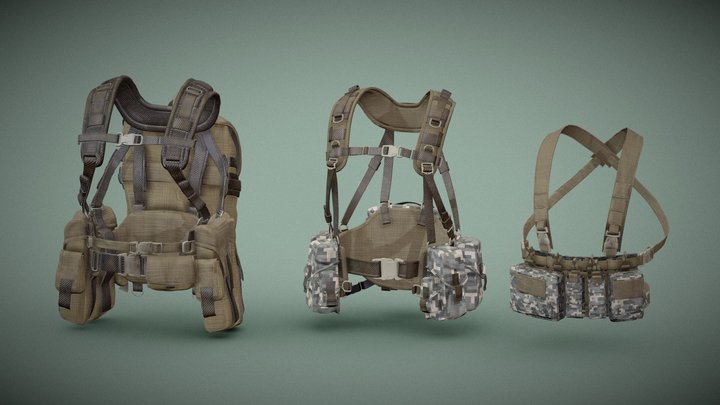 Tactical Vest Pack – Gratis 3D-model STL
