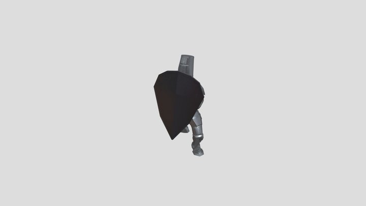 knight animation4 3D Model