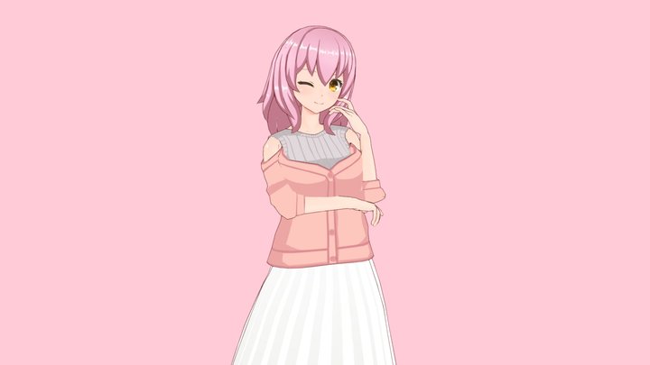 Amane 3D Model