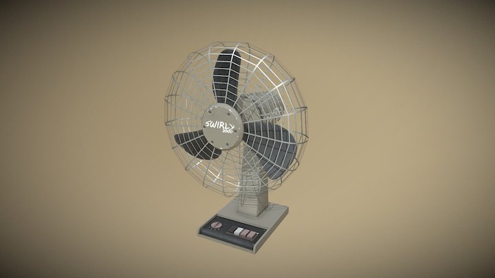 Fan 3D Model