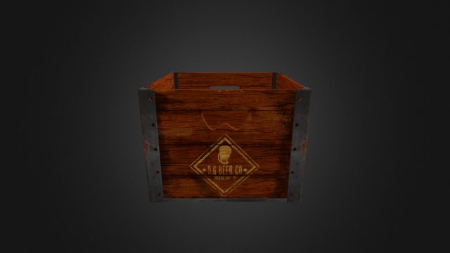 Beer Crate 3D Model