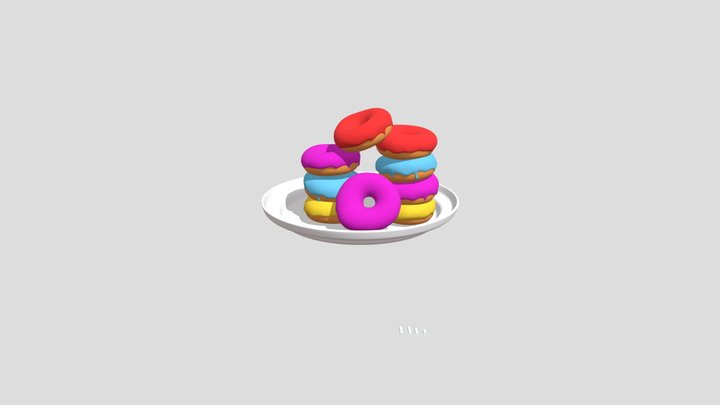 donut 3D Model