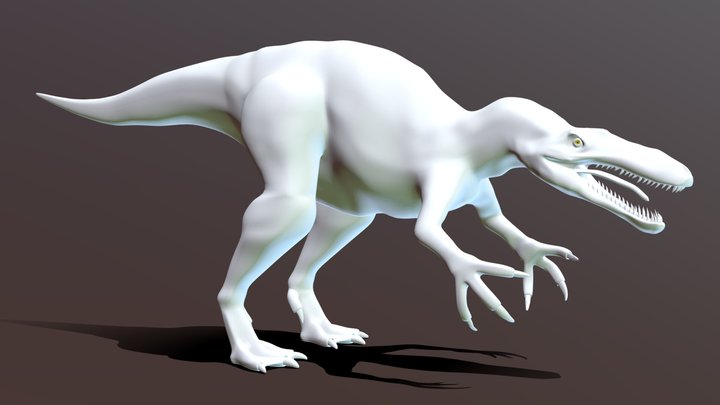 Suchomimus- Dinosaur 3D Model
