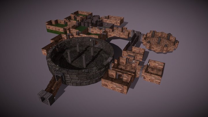 Mausoleum of the last Castellan 3D Model