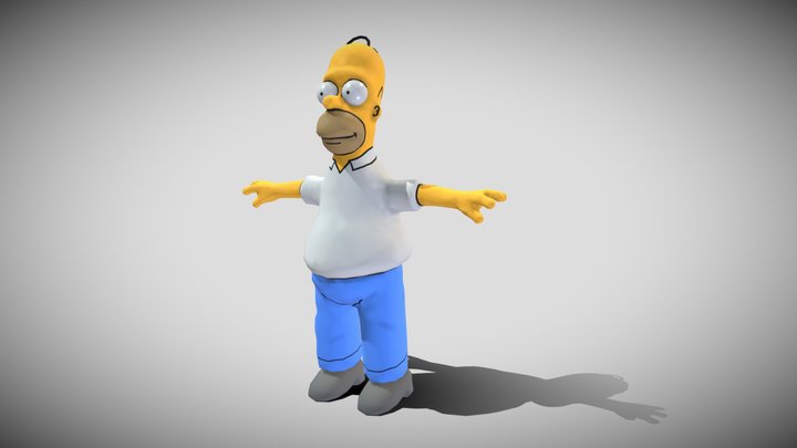 Homer Simpson Model – Modello 3D gratuito STL