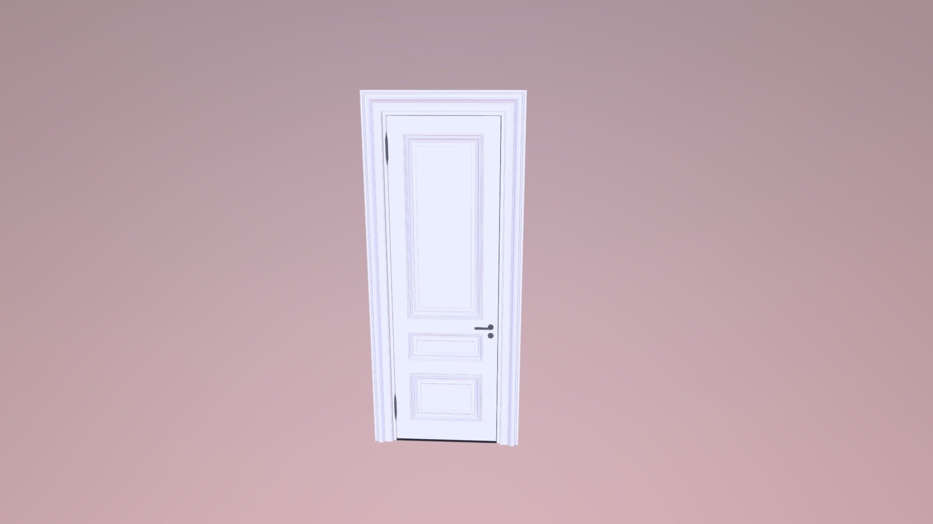 Panel Single - low poly
