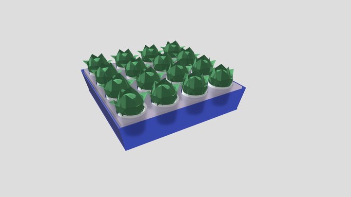Hydroponic 3D Model