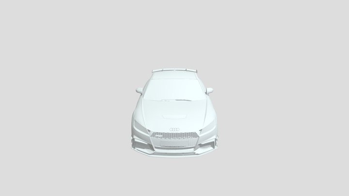 Audi TT (Mk3) (8S) RS Coupe Performance Package – Modello 3D gratuito STL