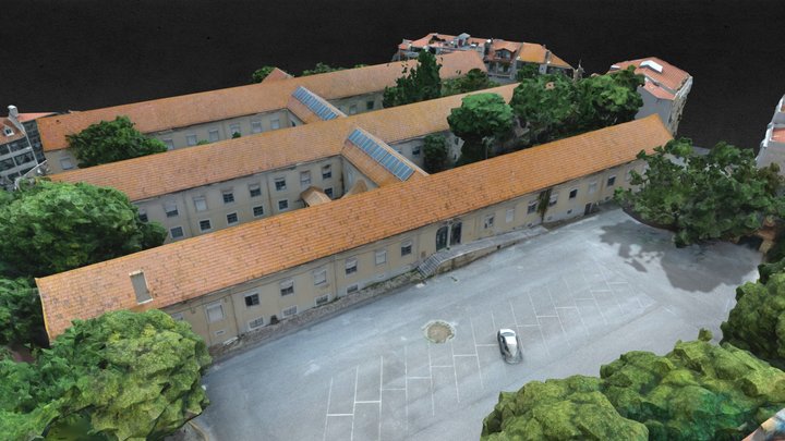 EdificioNaves e enfermeria 3D Model