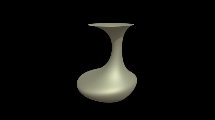 Designer Vase 3D Model