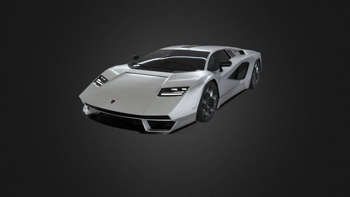 Lamborghini countach 3D Model