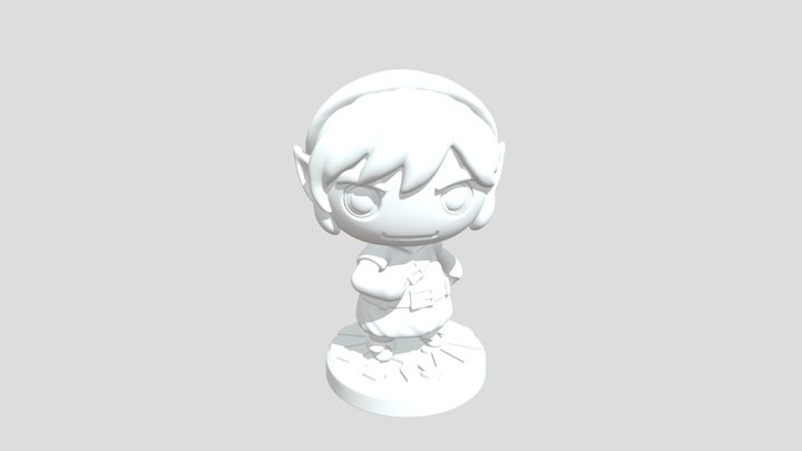Link Zelda 3D Model
