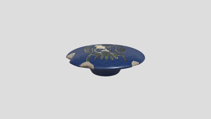 Knob with cartouche of king Ay 3D Model