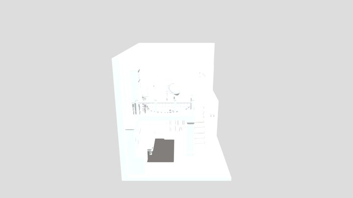 Papa Diorama 3D Model
